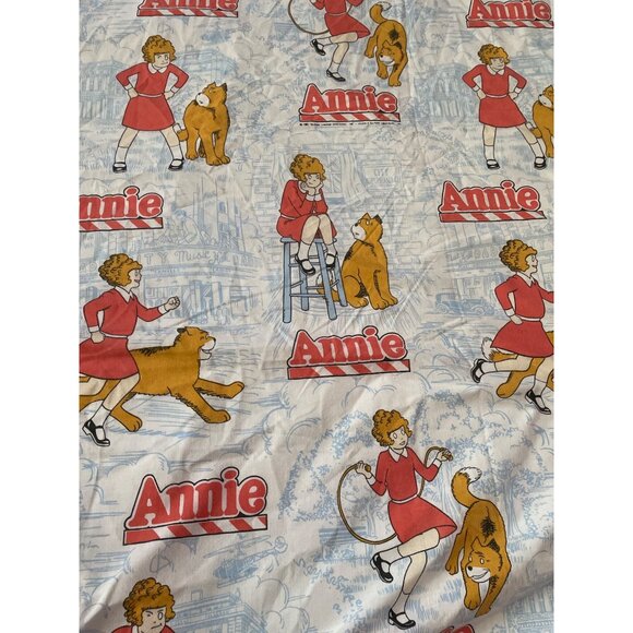 Vintage 1981 Little Orphan Annie & Dog Sandy TWIN Flat Cutter Made In USA - Picture 4 of 10